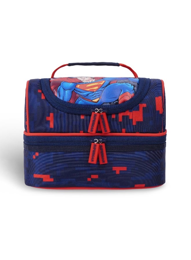SUPERMAN Warner Bros. Superman Superpower Dual Compartment Lunch Bag - Image 1